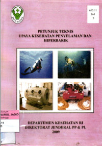 PETUNJUK TEKNIS UPAYA KESEHATAN PENYELAMAN DAN HIPERBARIK