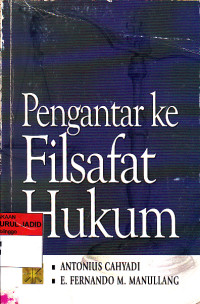 PENGANTAR FILSAFAT HUKUM