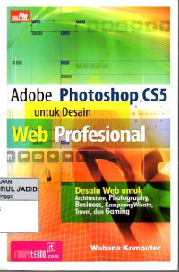 ADOBE PHOTOSHOP CS5 UNTUK DESAIN WEB PROFESIONAL