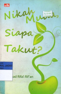 NIKAH MUDA, SIAPA TAKUT