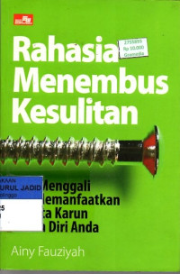 RAHASIA MENEMBUS KESULITAN