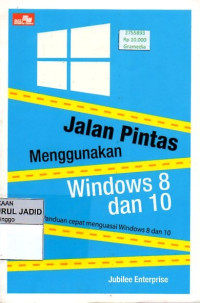 JALAN PINTAS MENGGUNAKAN WINDOWS 8 DAN 10