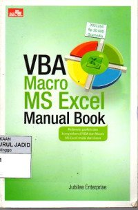 VBA MACRO MS EXCEL MANUAL BOOK