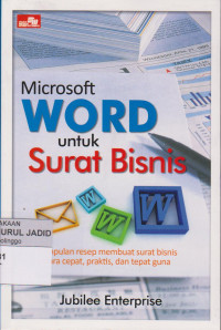 MICROSOFT WORD UNTUK SURAT BISNIS