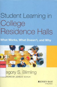 STUDENT LEARNING IN COLLAGE RESIDENCE HALLS WHAT WORKS, WHAT DOESN'T, AND WHY