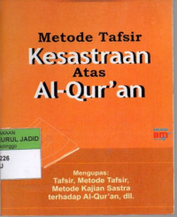 METODE TAFSIR KESASTRAAN ATAS AL-QUR'AN