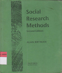 Image of SOCIAL RESEARCH METHODS