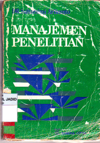 Manajemen penelitian