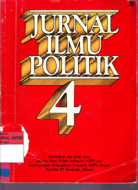 Image of JURNAL ILMU POLITIK 4