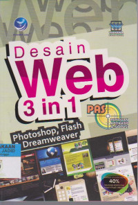 Desain Web 3 in 1 Photoshop, Flash & Dreaweaver