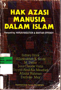 Image of HAK AZASI MANUSIA DALAM ISLAM