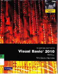 Starting Out with Visual Basic 2010, Fifth Edition