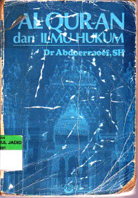Image of AL QURAN DAN ILMU HUKUM