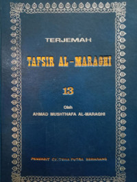 TERJEMAH TAFSIR AL-MARAGHI 13