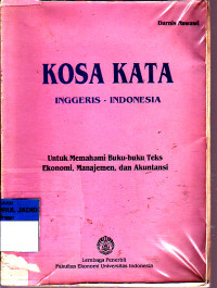 KOTA KATA INGGERIS - INDONESIA