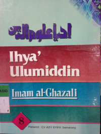 IHYA' ULUMUDDIN JILID 8