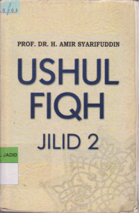 USHUL FIQH JILID 2