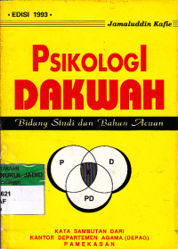 PSIKOLOGI DAKWAH BISANG STUDI DAN BAHAN ACUAN