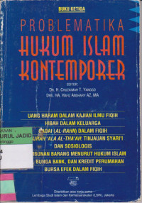 PROBLEMATIKA HUKUM ISLAM KONTEMPORER