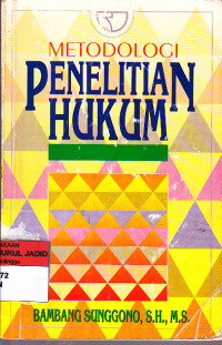 METODOLOGI PENELITIAN HUKUM