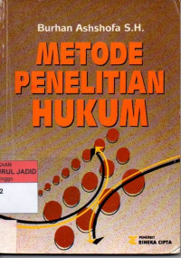 METODE PENELITIAN HUKUM