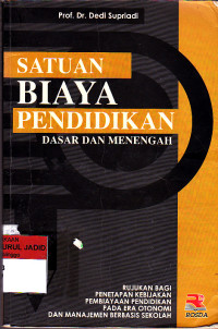 Image of SATUAN BIAYA PENDIDIKAN DASAR DAN MENENGAH