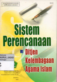 SISTEM PERENCANAAN DITJEN KELEMBAGAAN AGAMA ISLAM