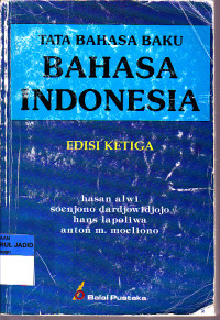 TATA BAHASA BAKU BAHASA INDONESIA