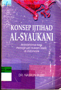 KONSEP IJTIHAD AL SYAUKANI