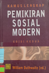 KAMUS LENGKAP PEMIKIRAN SOSIAL MODERN