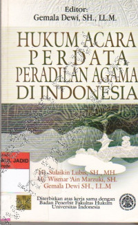 HUKUM ACARA PERDATA PERADILAN AGAMA DI INDONESIA