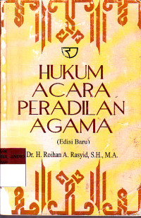 HUKUM ACARA PERADILAN AGAMA