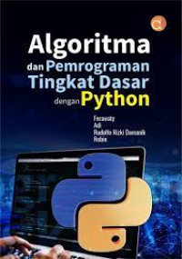 ALGORITMA DAN PEMROGRAMAN TINGKAT DASAR DENGAN PYTHON