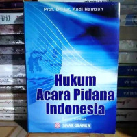 HUKUM ACARA PIDANA INDONESIA