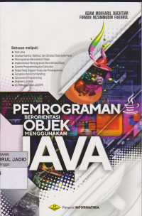 PEMROGRAMAN BERORIENTASI OBJEK MENGGUNAKAN JAVA