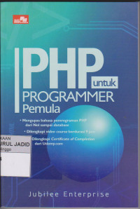 Image of PHP UNTUK PROGRAMMER PEMULA