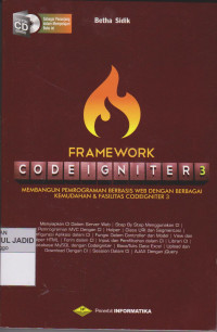 FRAMEWORK CODEIGNITER3