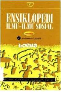 ENSIKLOPEDI ILMU-ILMU SOSIAL