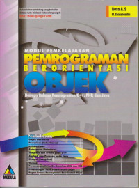 Modul Pembelajaran Pemrograman Berorientasi Objek Dengan Bahasa Pemrograman C++, PHP, dan Java