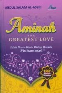 AMINAH THE GREATEST LOVE