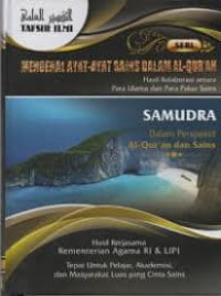 MENGENAL AYAT-AYAT SAINS DALAM AL-QU'RAN (SAMUDRA) SERI 10