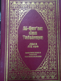 AL-QURAN DAN TAFSIRNYA JILID 2 JUZ 4-5-6