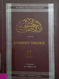 TERJEMAH RIYADHUSH SHALIHIN II