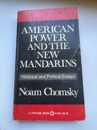 AMERICAN POWER AND THE NEW MANDARINS