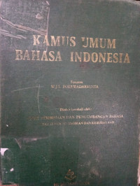 KAMUS UMUM BAHASA INDONESIA