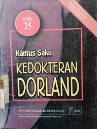 KAMUS SAKU KEDOKTERAN DORLAND