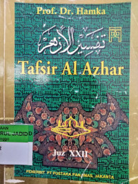 TAFSIR AL-AZHAR JUZ XXII
