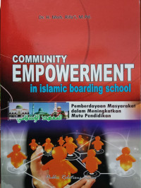 Image of Comunity Empowermwnt in islamic borading school
