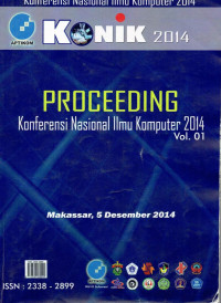 Proceeding Konferensi Nasional Ilmu Komputer 2014